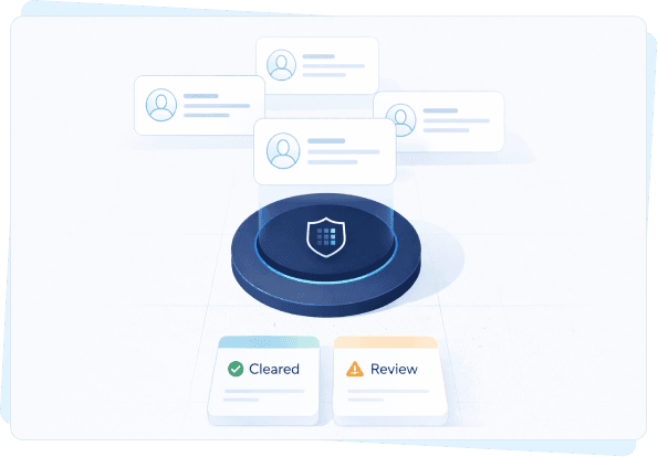 Compliance Dashboard Interface