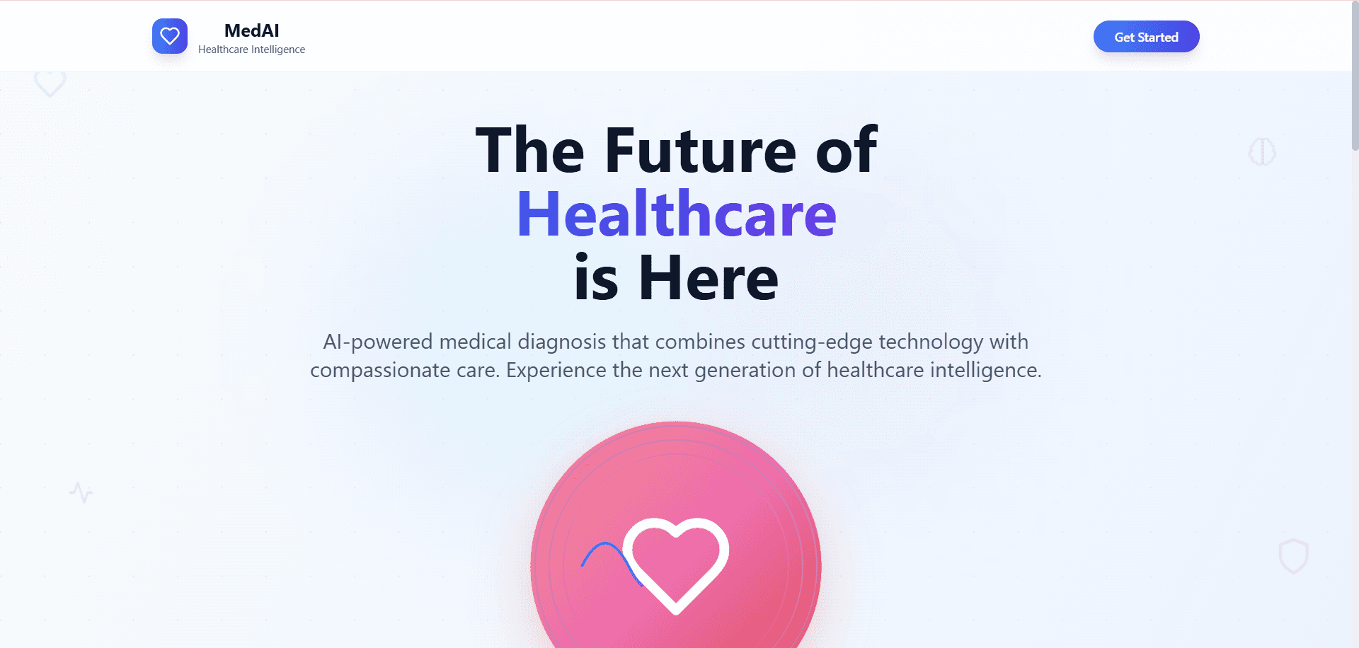MedAI — HealthTech product by CloudAstra