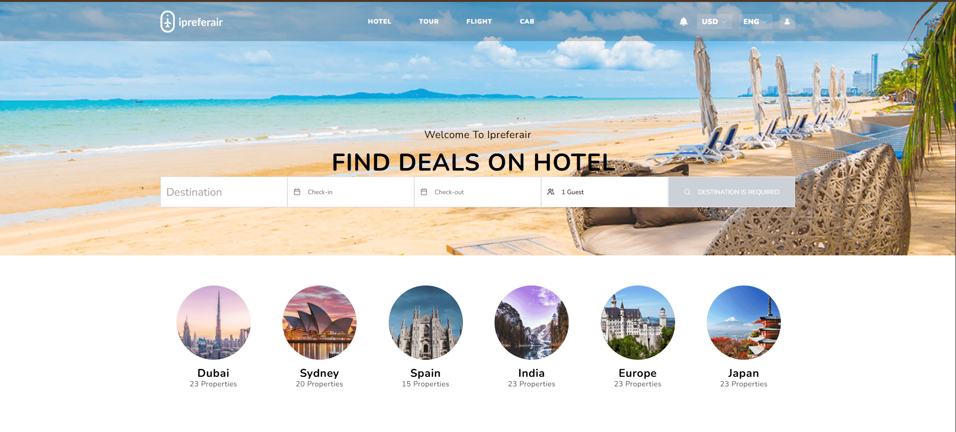 iPreferAir — Travel Tech product by CloudAstra